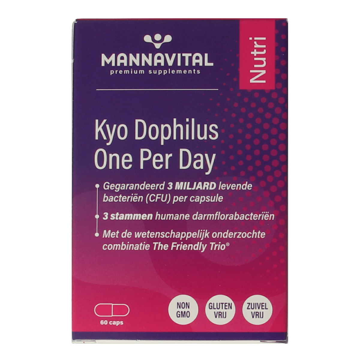 5412339352067_A1N1.png Mannavital Kyo dophilus - Afbeelding 1