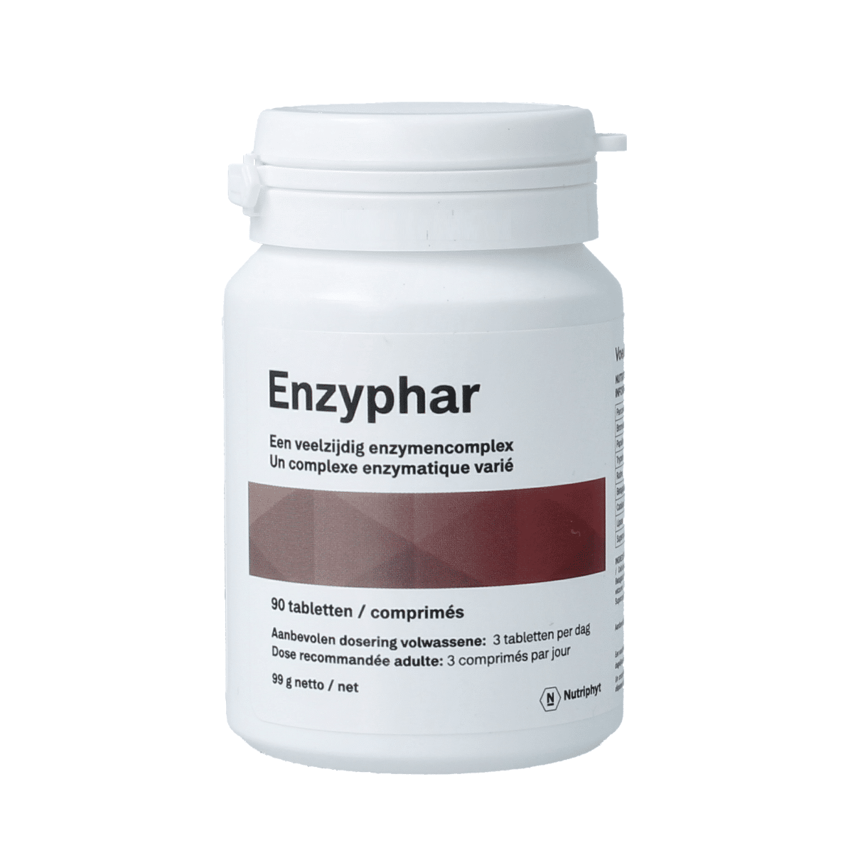 5430000724319_A1N1.png Nutriphyt Enzyphar - Afbeelding 1