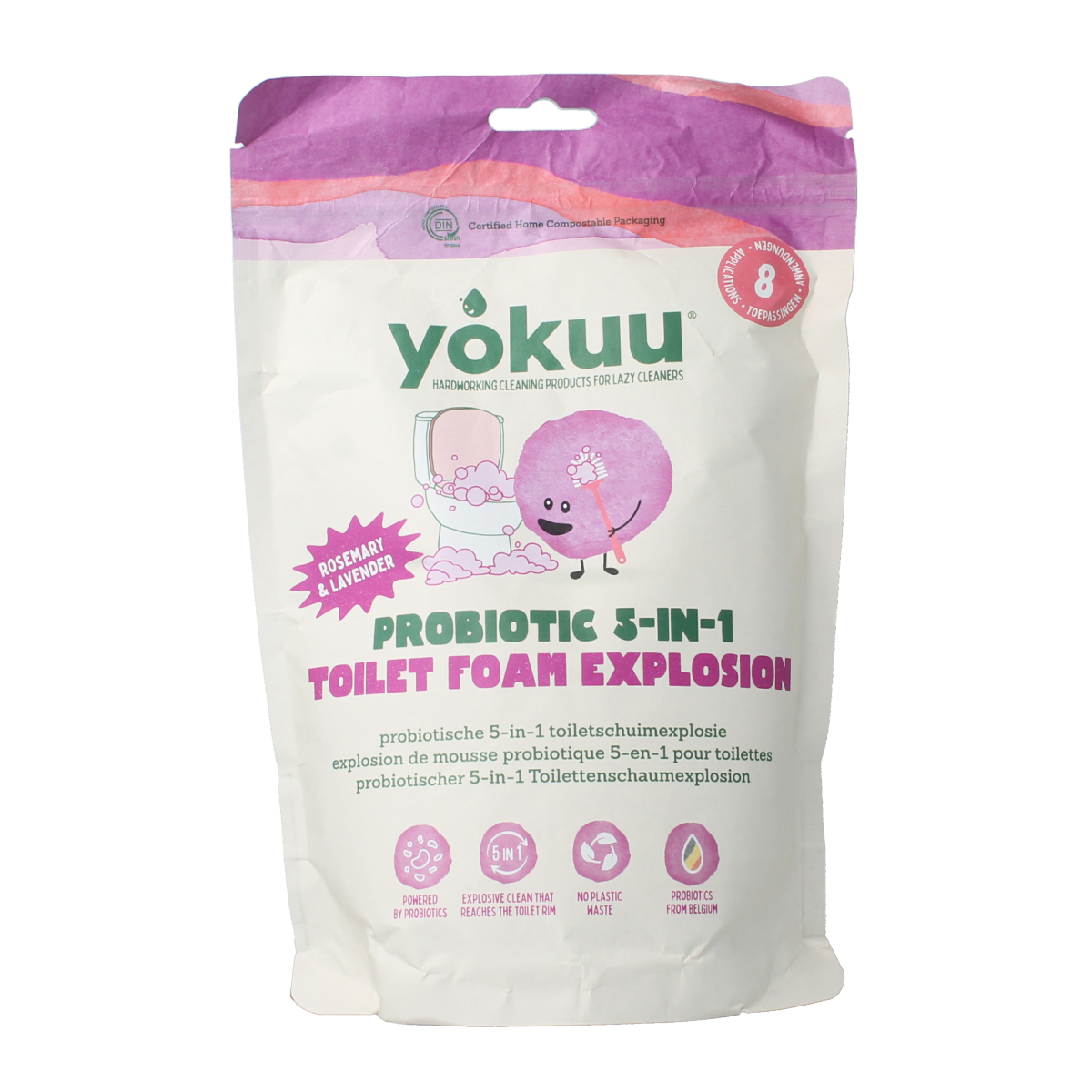 5430003768754_A1N1.png Yokuu Probio toilet schuim 5 in 1 - Afbeelding 1