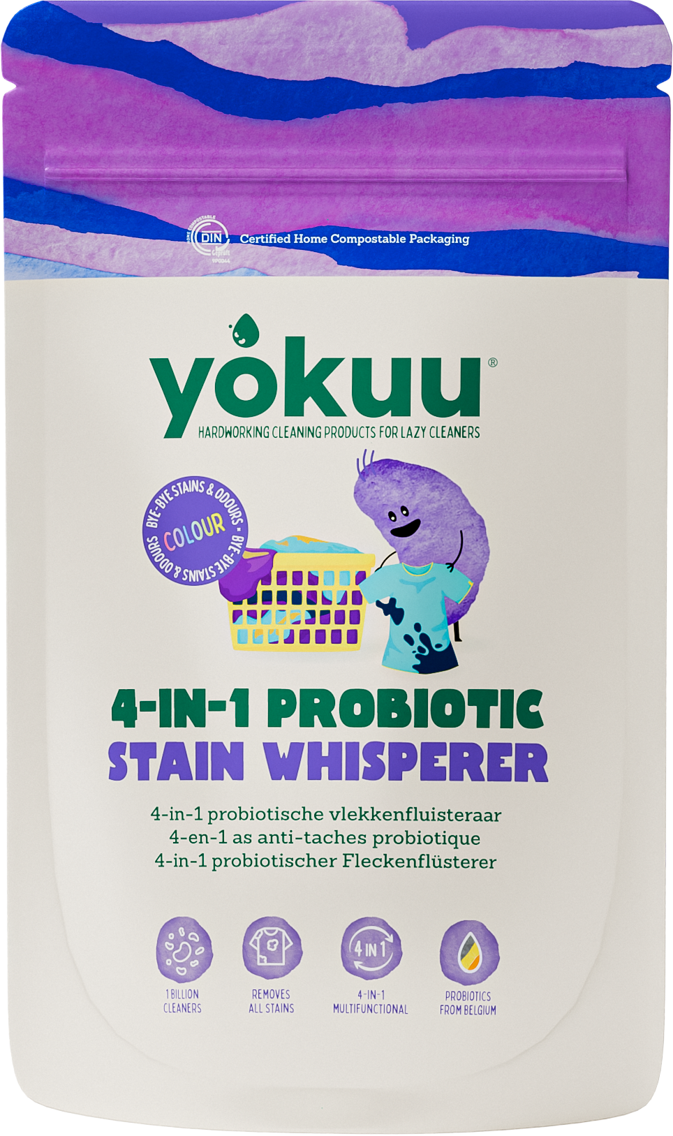 5430003768891_A1N1.png Yokuu 4 in 1 probiotische vlekkenfluisteraar gekl was - Afbeelding 1