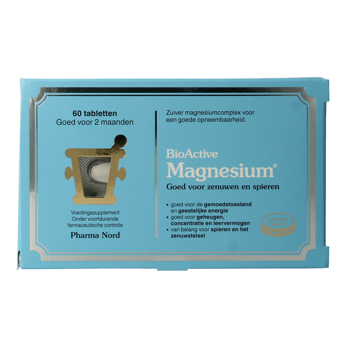 5709976231207_A1N1.png Pharma Nord BioActive magnesium - Afbeelding 1