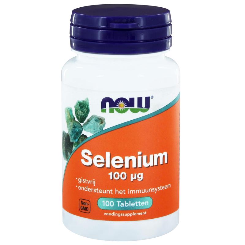 604938.jpg NOW Selenium gistvrij 100mcg - Afbeelding 1