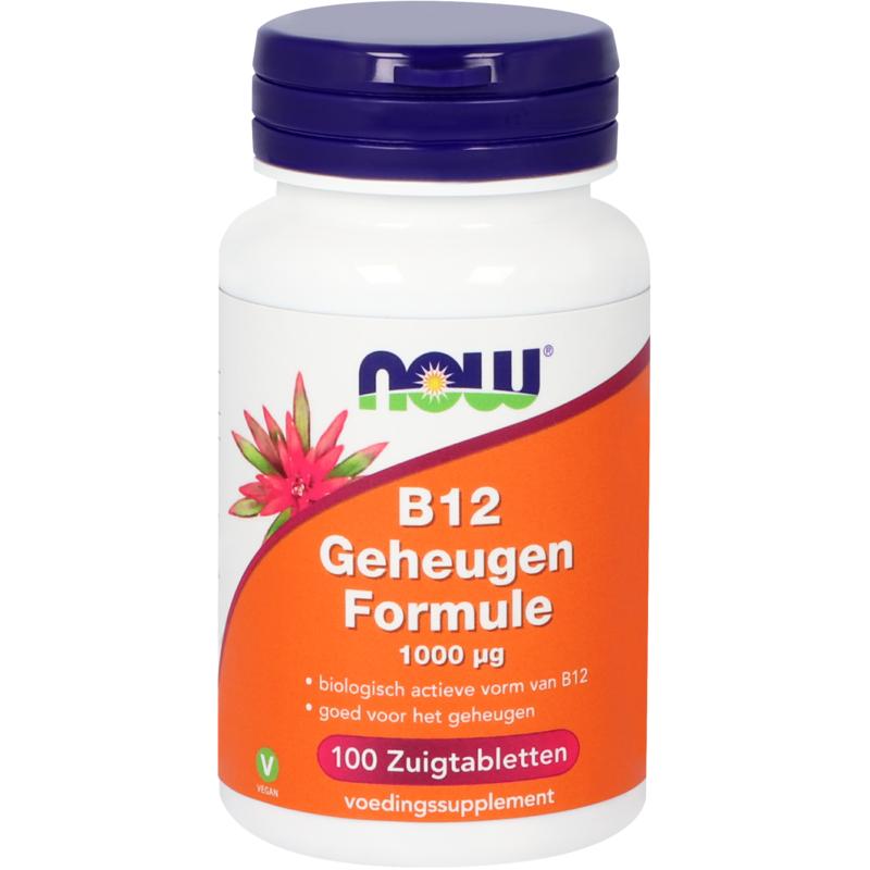 656593.jpg NOW Vitamine B12 geheugenformule 1000mcg - Afbeelding 1