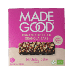 MadeGood  Granola bar birthday cake bio