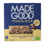 MadeGood  Mornings bar blueberry bio