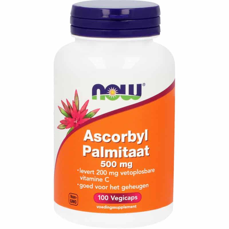 710904.jpg NOW Ascorbyl palmitaat 500mg - Afbeelding 1