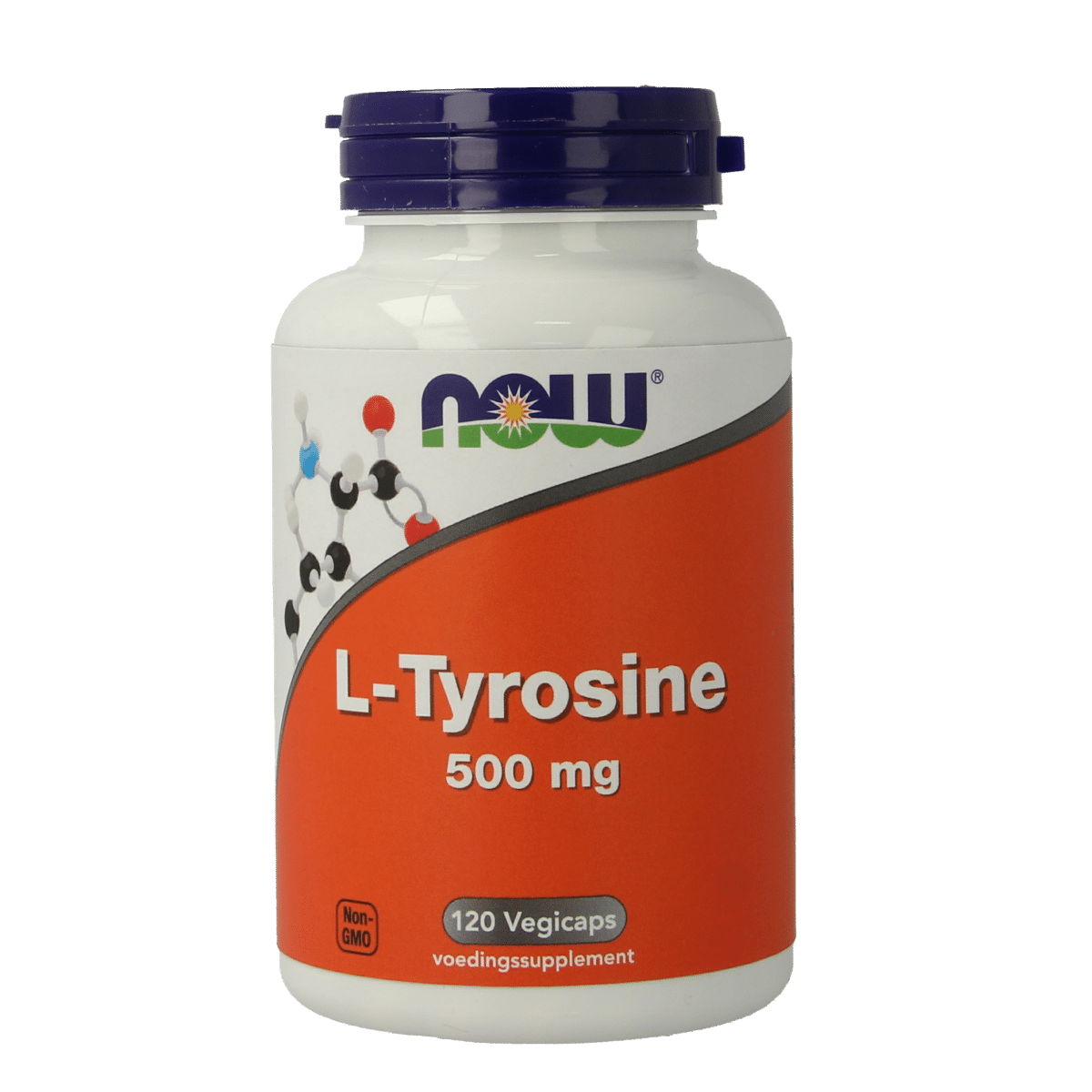 733736111633_A1N1.png NOW L-Tyrosine 500mg - Afbeelding 1