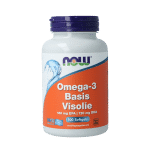 NOW Omega-3 Basis visolie 180mg EPA 120mg DHA