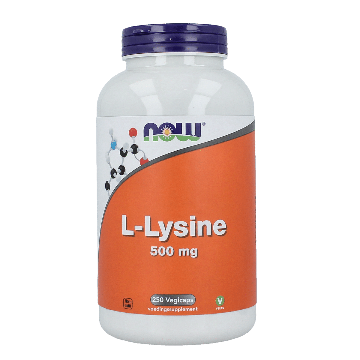 733739106681_A1N1.png VitOrtho L-Lysine 500mg - Afbeelding 1