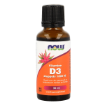 NOW Vitamine D3 druppels 1000IE