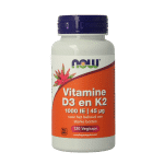 NOW Vitamine D3 1000IE & Vitamine K2