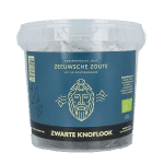 Zeeuwsche Zoute Zout met zwarte knoflook bio