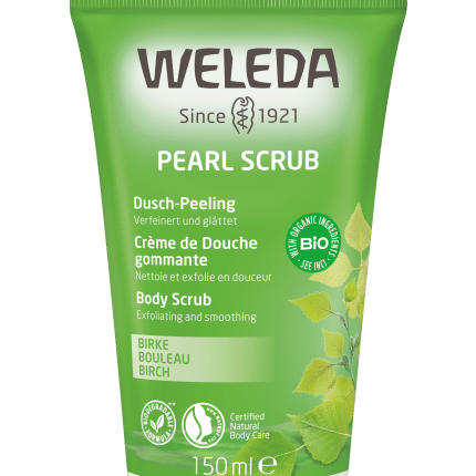 Weleda Berken douche scrub