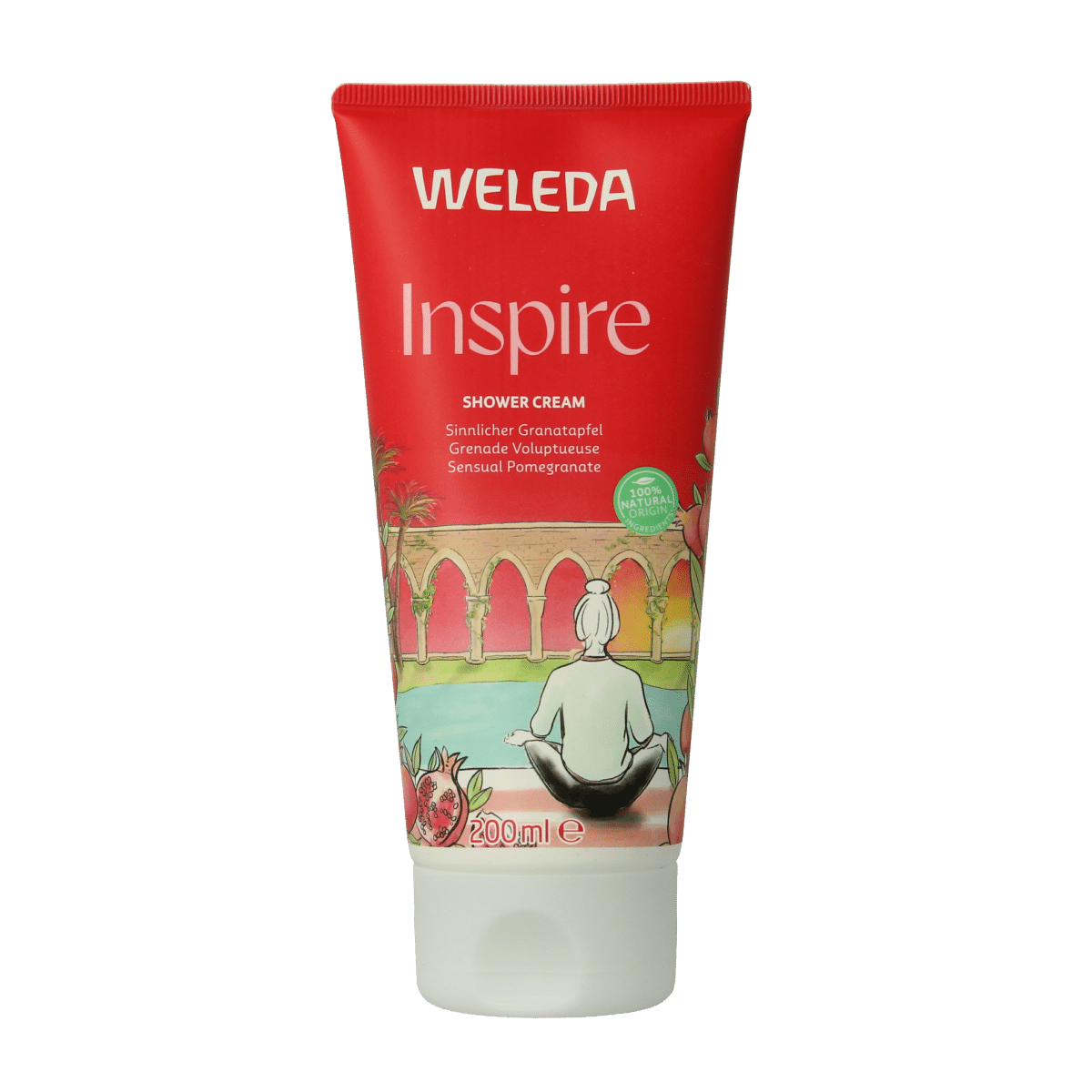 7611916125720_A1N1.png Weleda Inspire douchecreme - Afbeelding 1