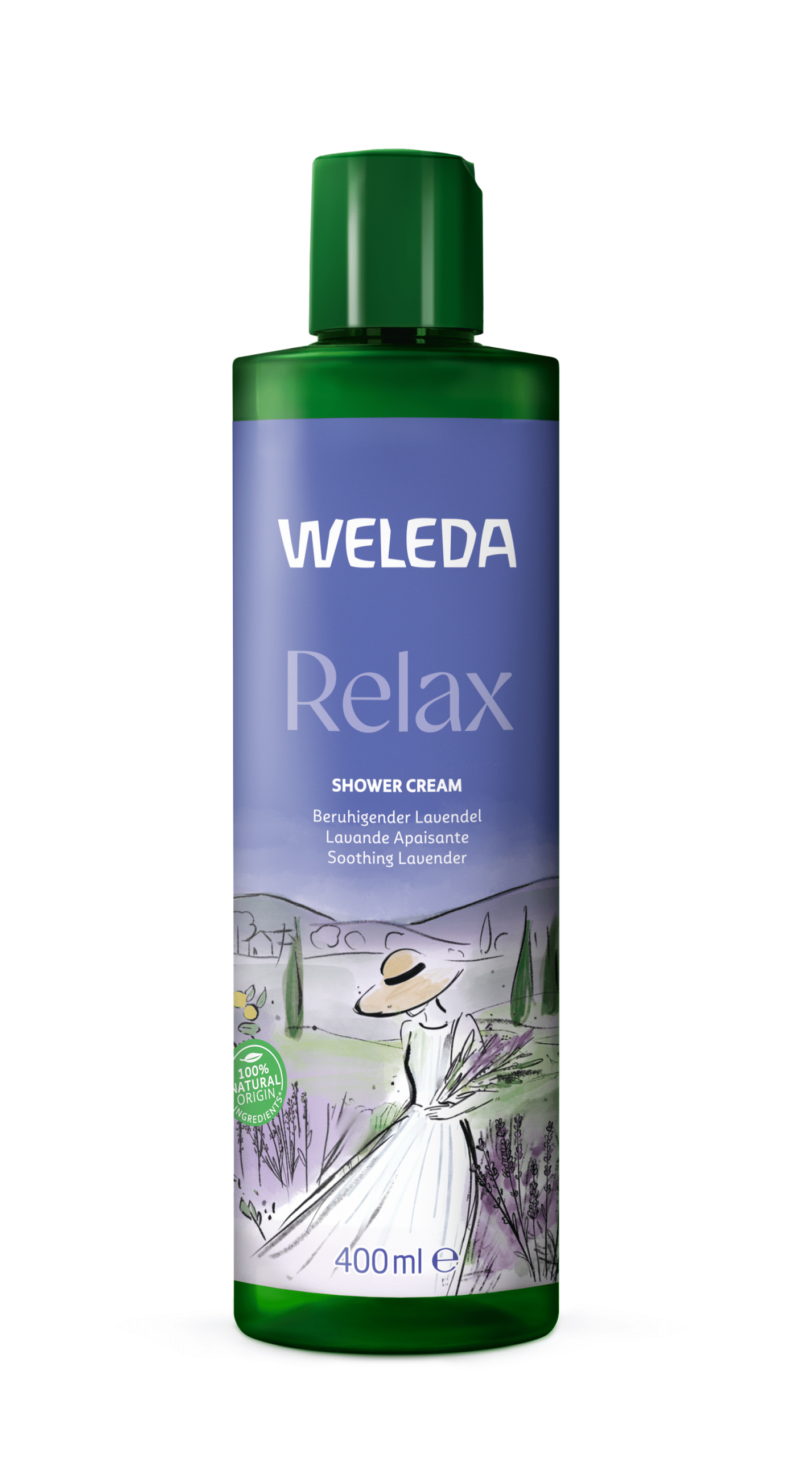 7611916164583_A1N1.png Weleda Relax douchecreme lavendel bio - Afbeelding 1