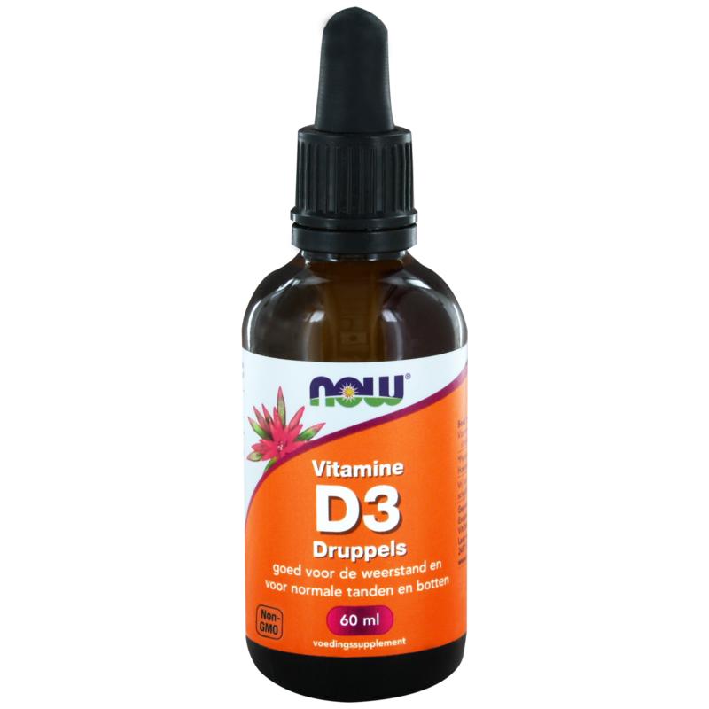 773254.jpg NOW Vitamine D3 druppels 400IE - Afbeelding 1