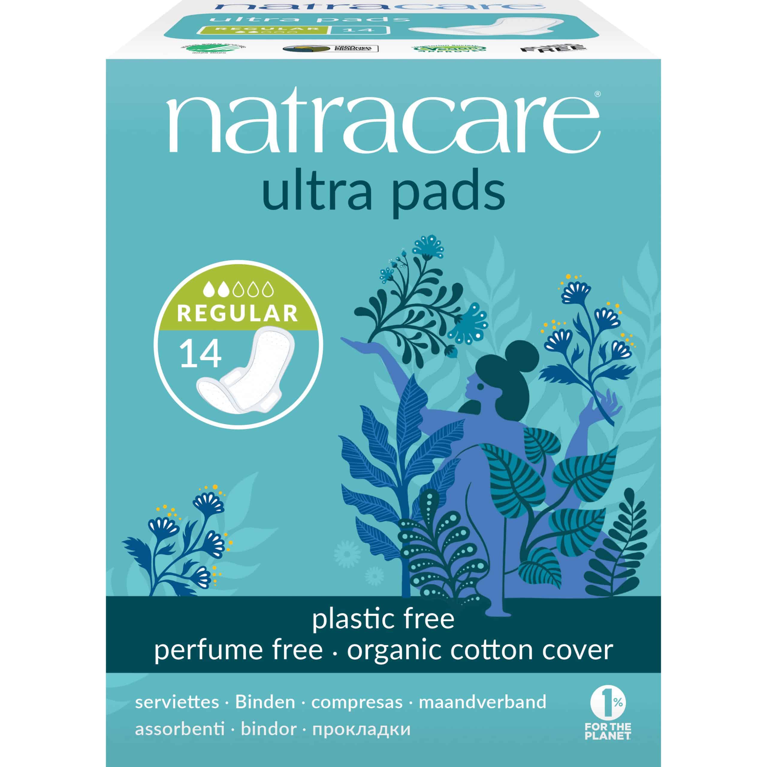 782126003058_A1N1.jpg Natracare Maandverband ultra met vleugels - Afbeelding 1