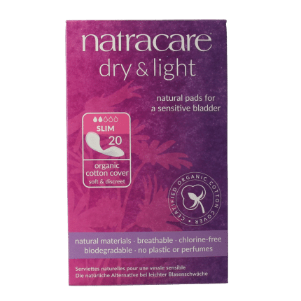 Natracare Dry & light pads