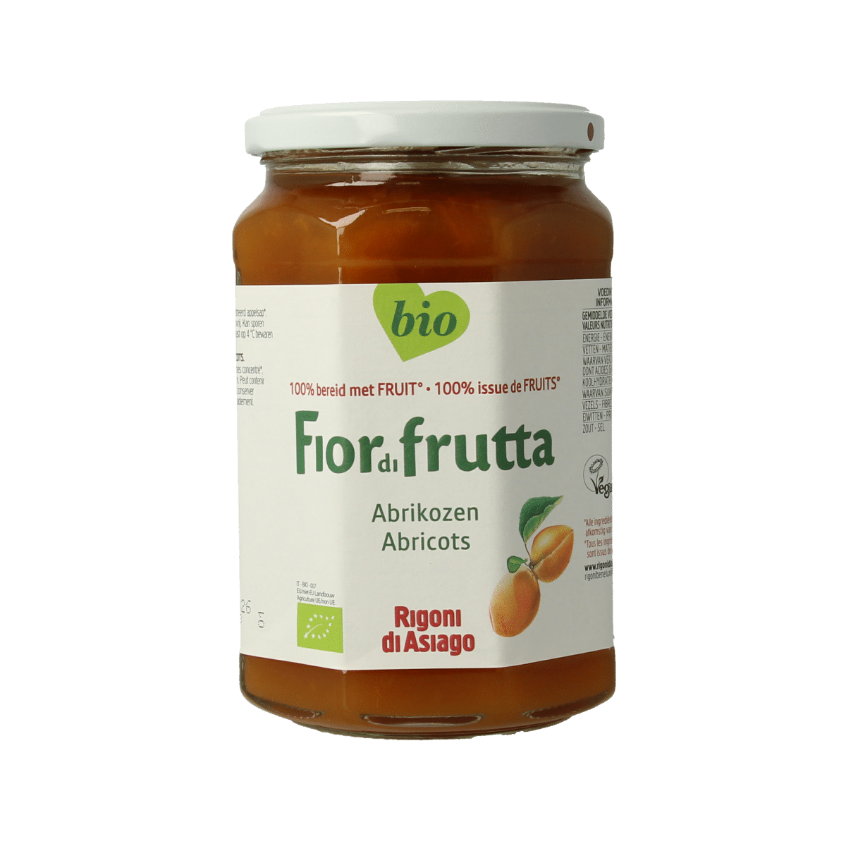 8001505003628_A1N1.png Fiordifrutta Abrikozenjam bio - Afbeelding 1