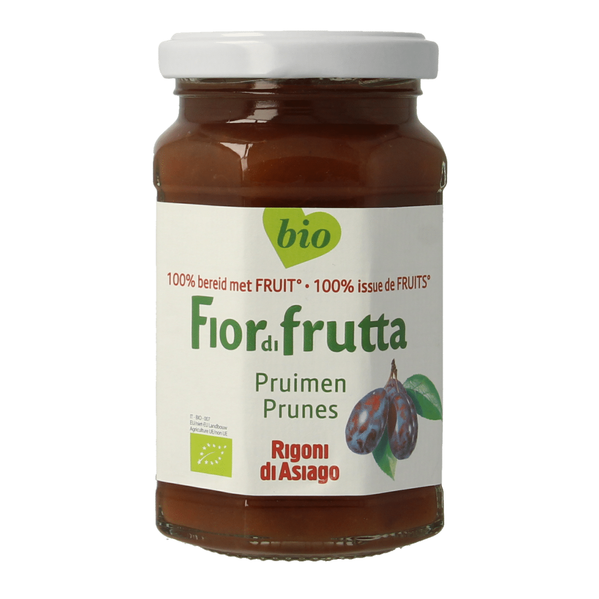 8001505005066_A1N1.png Fiordifrutta Pruimenjam bio - Afbeelding 1