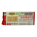 Crich Crackers olijfolie met zout rood bio