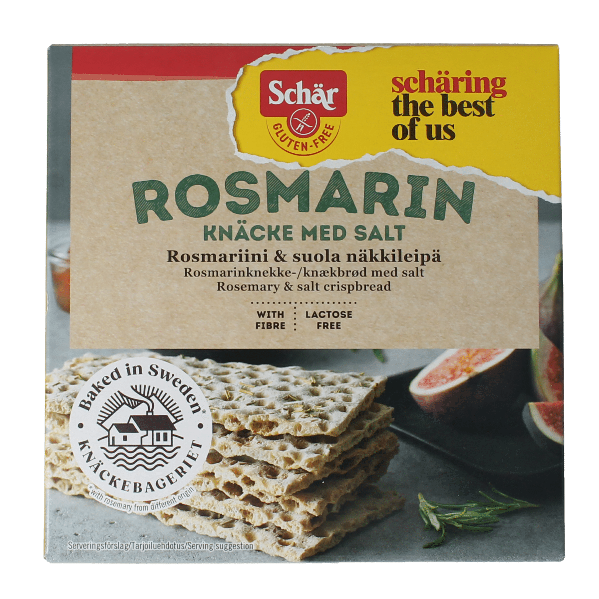 8008698048658_A1N1.png Schar Knackebrod rozemarijn zout glutenvrij - Afbeelding 1
