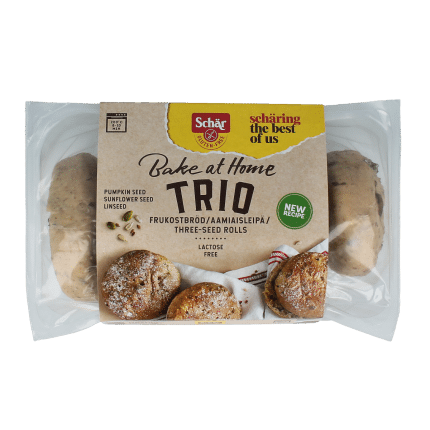 Schar Afbakbroodjes trio glutenvrij
