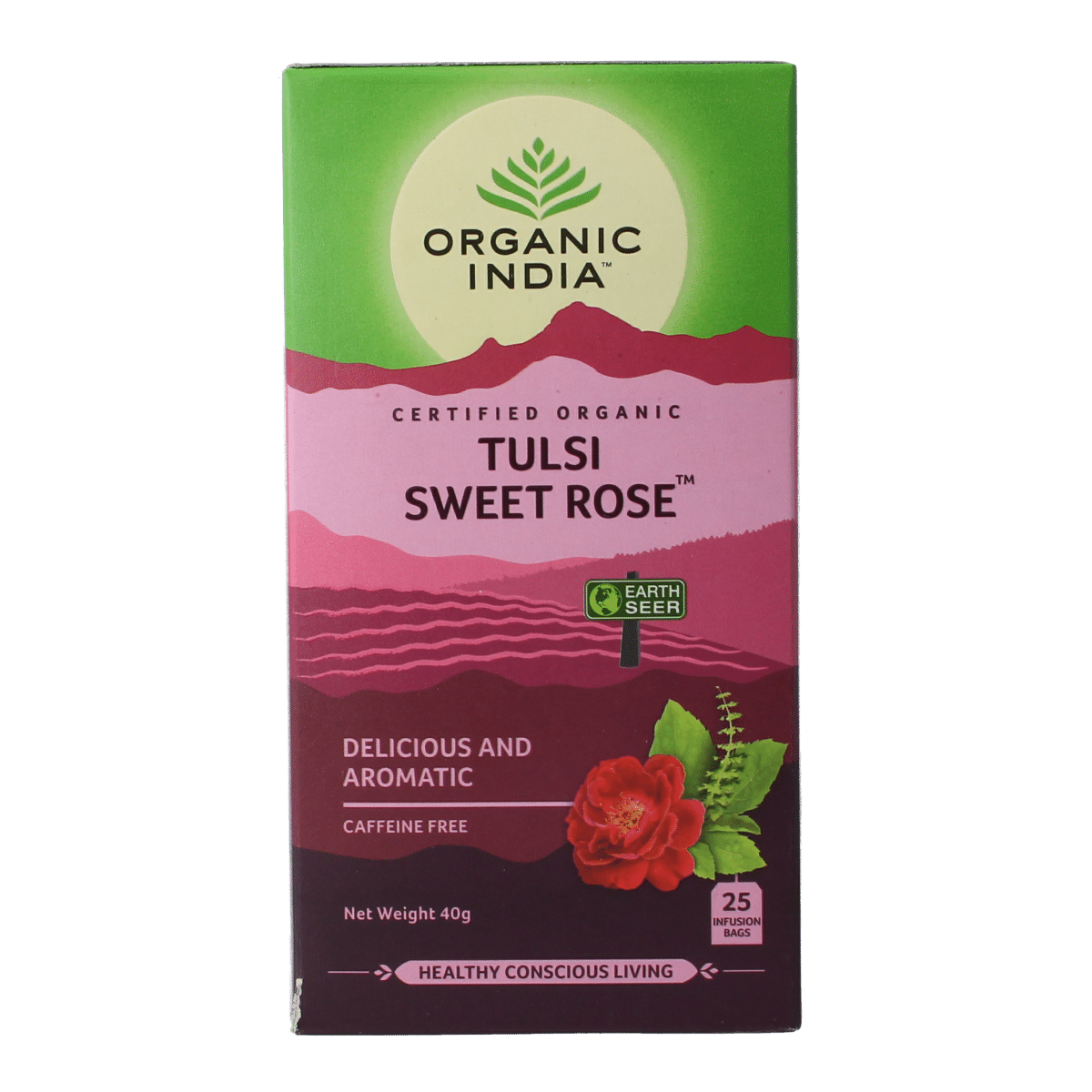 801541500161_A1N1.png Organic India Tulsi sweet rose thee bio - Afbeelding 1