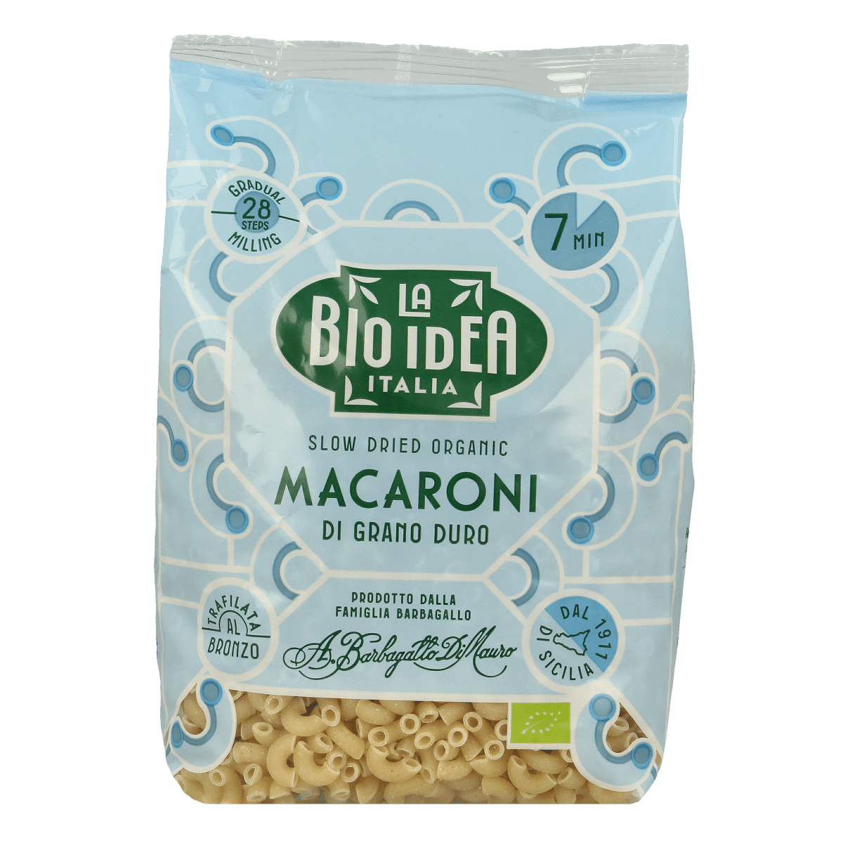 8015602000060_A1N1.png Bioidea Macaroni wit elleboogjes bio - Afbeelding 1