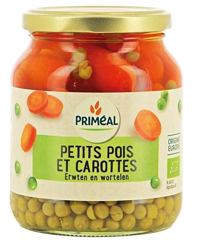 844718.jpg Primeal Doperwten wortelen bio - Afbeelding 1