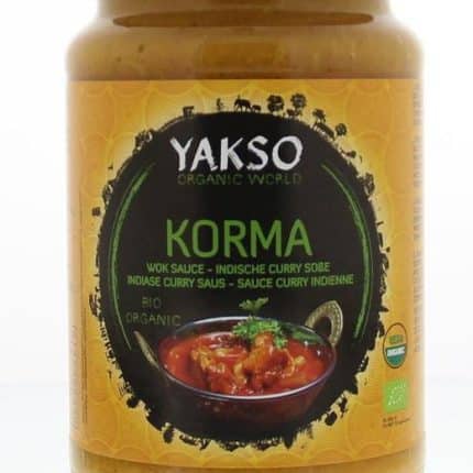 Yakso Roerbaksaus korma bio