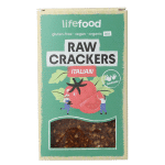 Lifefood Life crackers Italiaans raw bio