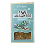 Lifefood Life crackers rozemarijn raw bio