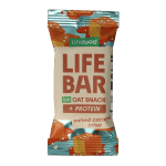 Lifefood Lifebar oatsnack proteine salted caramel crisp bio