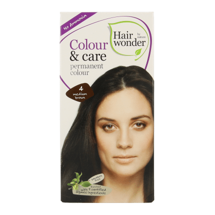 Hairwonder Colour & Care 4 medium brown