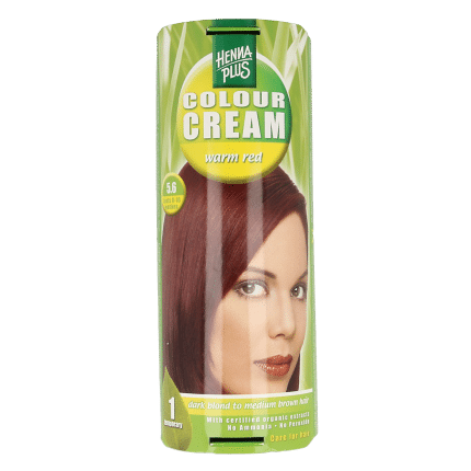 Henna Plus Colour cream 5.6 warm red