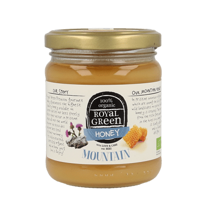 Royal Green Mountain honey bio