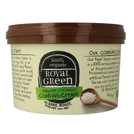 Royal Green Kokos cooking cream odourless bio