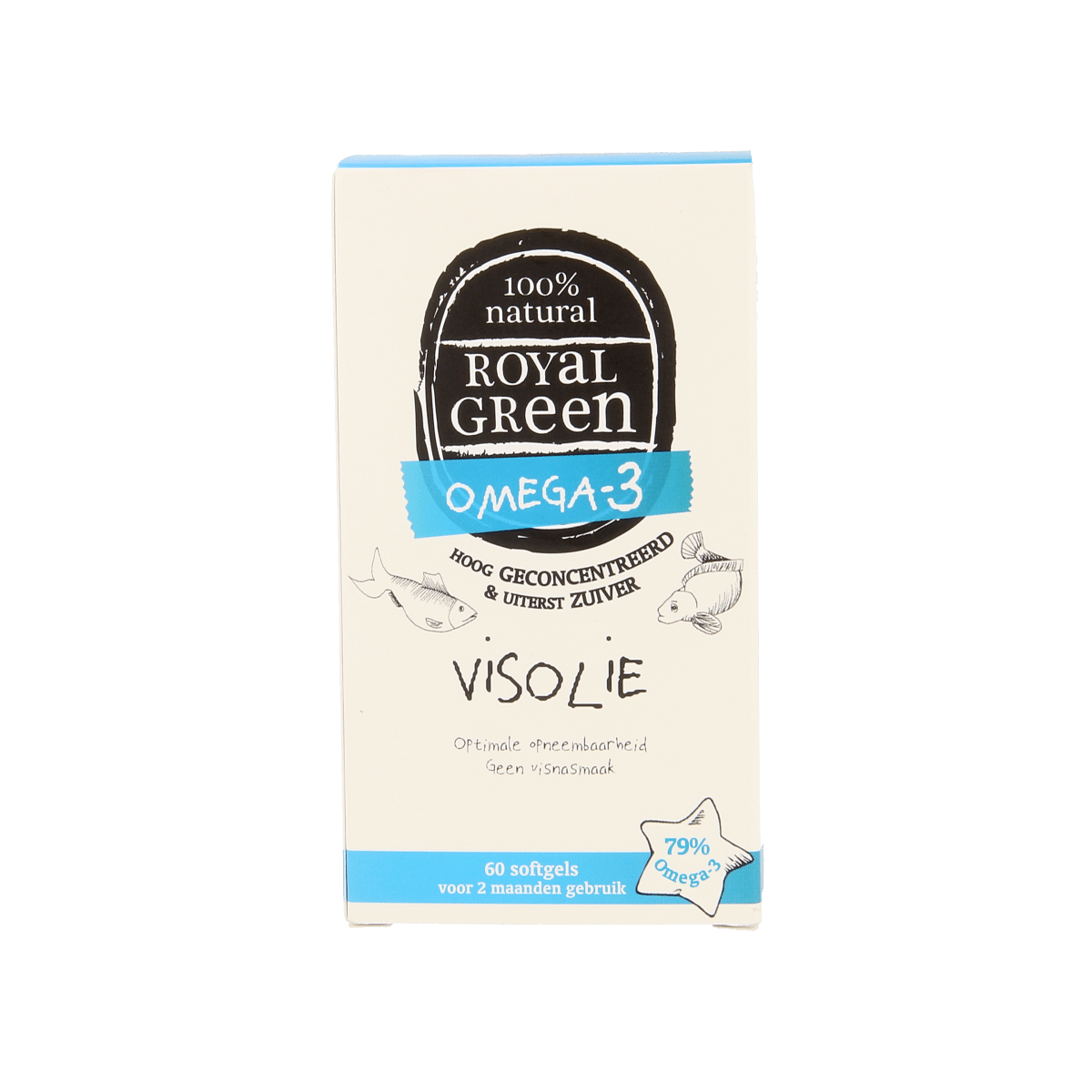 8710267732027_A1N1.png Royal Green Omega 3 visolie - Afbeelding 1