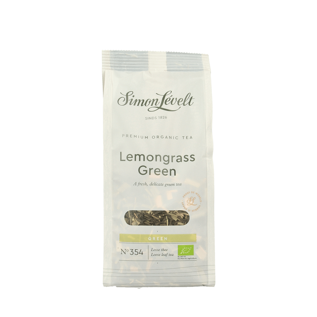 8711138664096_A1N1.png Simon Levelt Lemongrass green tea bio - Afbeelding 1