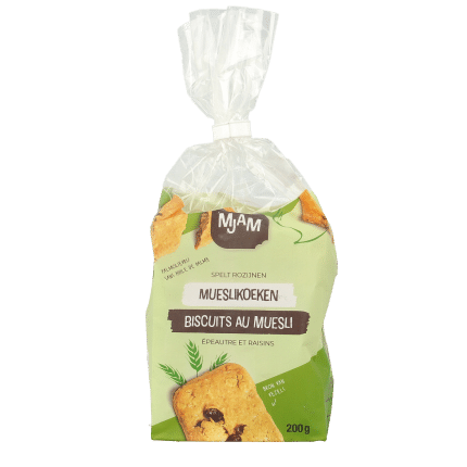 Mjam Mueslikoek spelt bio