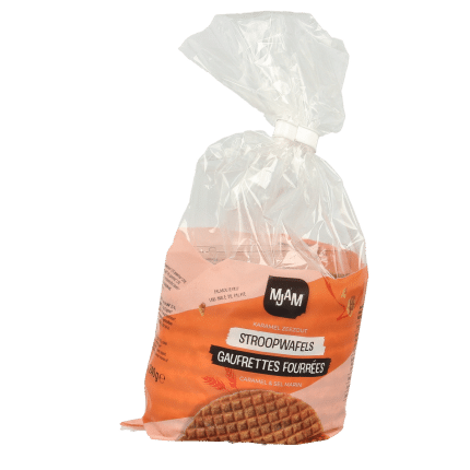 Mjam Stroopwafel karamel zeezout bio