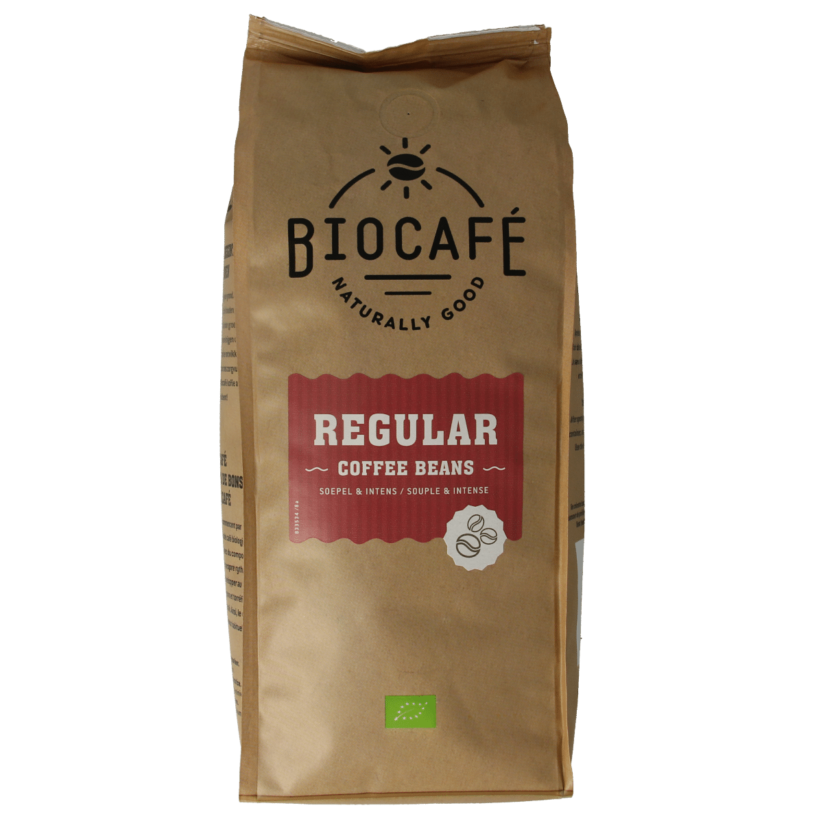 8711521971824_A1N1.png Biocafe Koffiebonen regular bio - Afbeelding 1