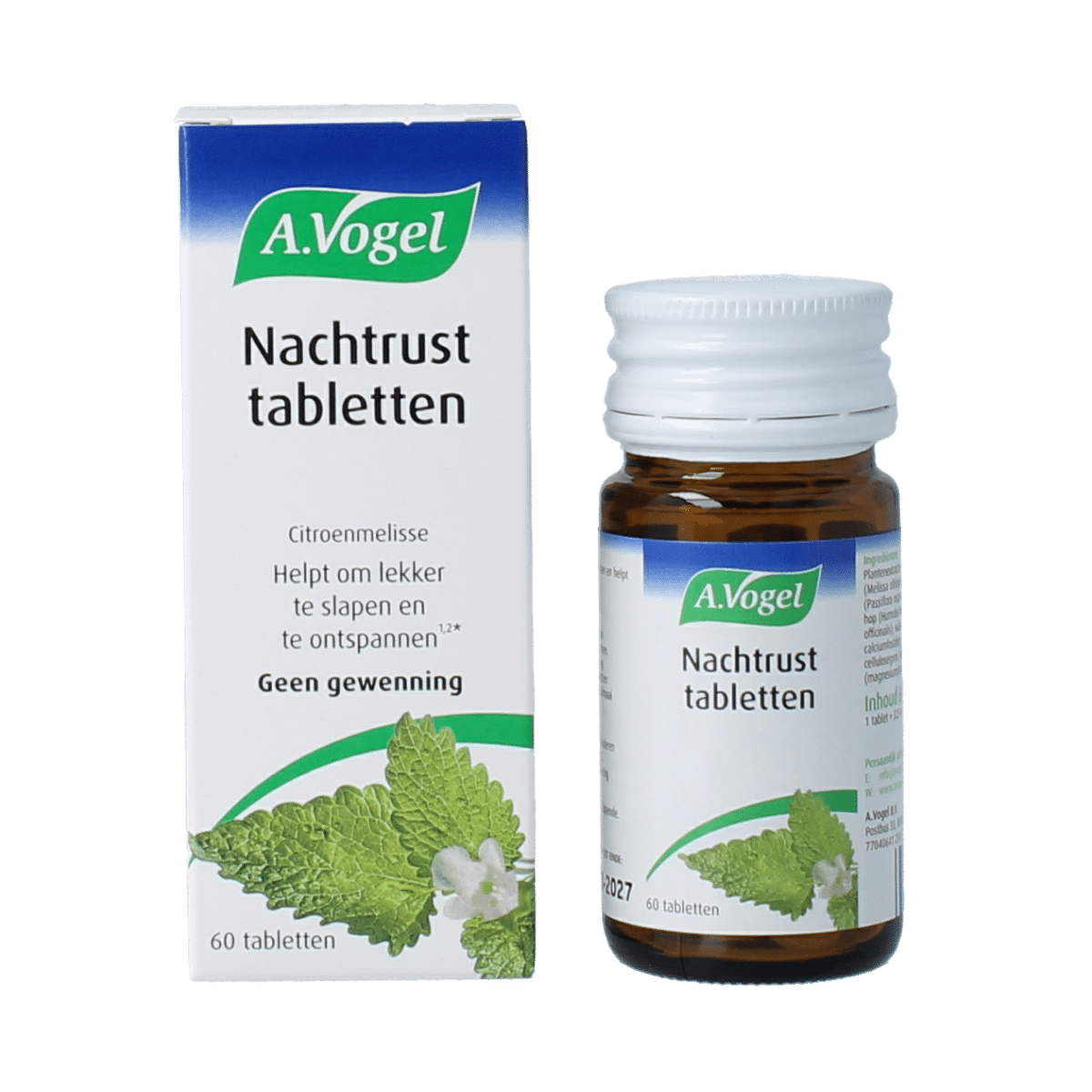 8711596578959_A1N2.png A Vogel Nachtrust tabletten - Afbeelding 1
