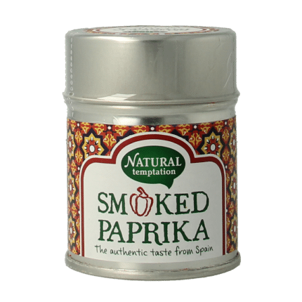 Natural Temptation Smoked paprika blikje bio
