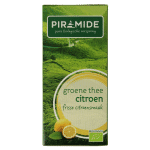Piramide Groene thee met citroen bio