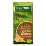 Piramide Groene thee met gember en citroen bio