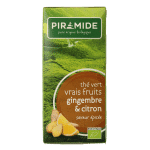 Piramide Groene thee met gember en citroen bio - Afbeelding 3