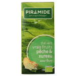 Piramide Groene thee perzik vlierbloesem bio - Afbeelding 3
