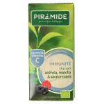 Piramide Immuun groene thee acerola matcha & zwarte bes bio - Afbeelding 3